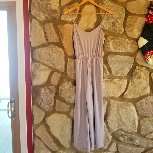 BooHoo Tall - Wrap Split leg Culotte Jumpsuit - Picture 5 of 8